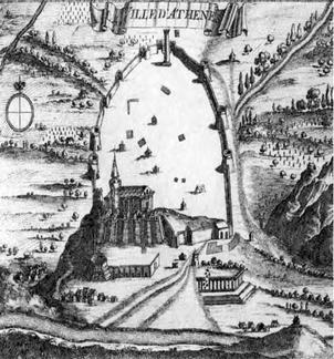 Athen mit Marien-Kirche